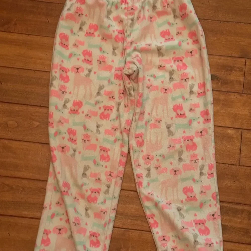 simple joys by carters Size 8 Girls‎ Warm Cozy Puppy Pajama Pants.